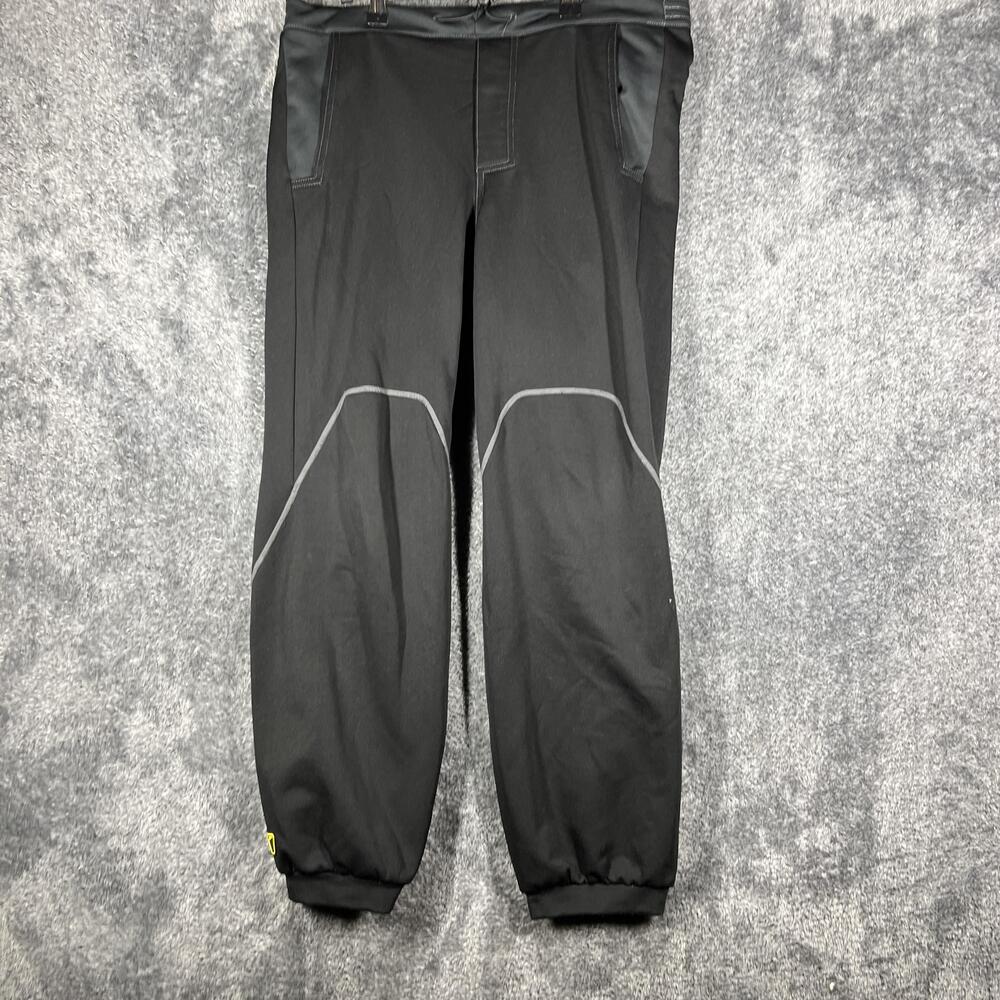 KLIM Pants Mens 36x30 Black Jogger Athletic Polyester Spandex Elastic Pockets S